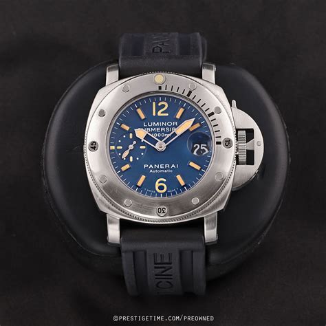 panerai submersible homage|pre owned panerai submersible.